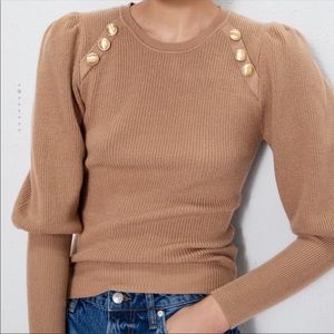 Zara brown sweater